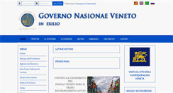 Desktop Screenshot of governonasionaeveneto.org