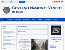 Tablet Screenshot of governonasionaeveneto.org
